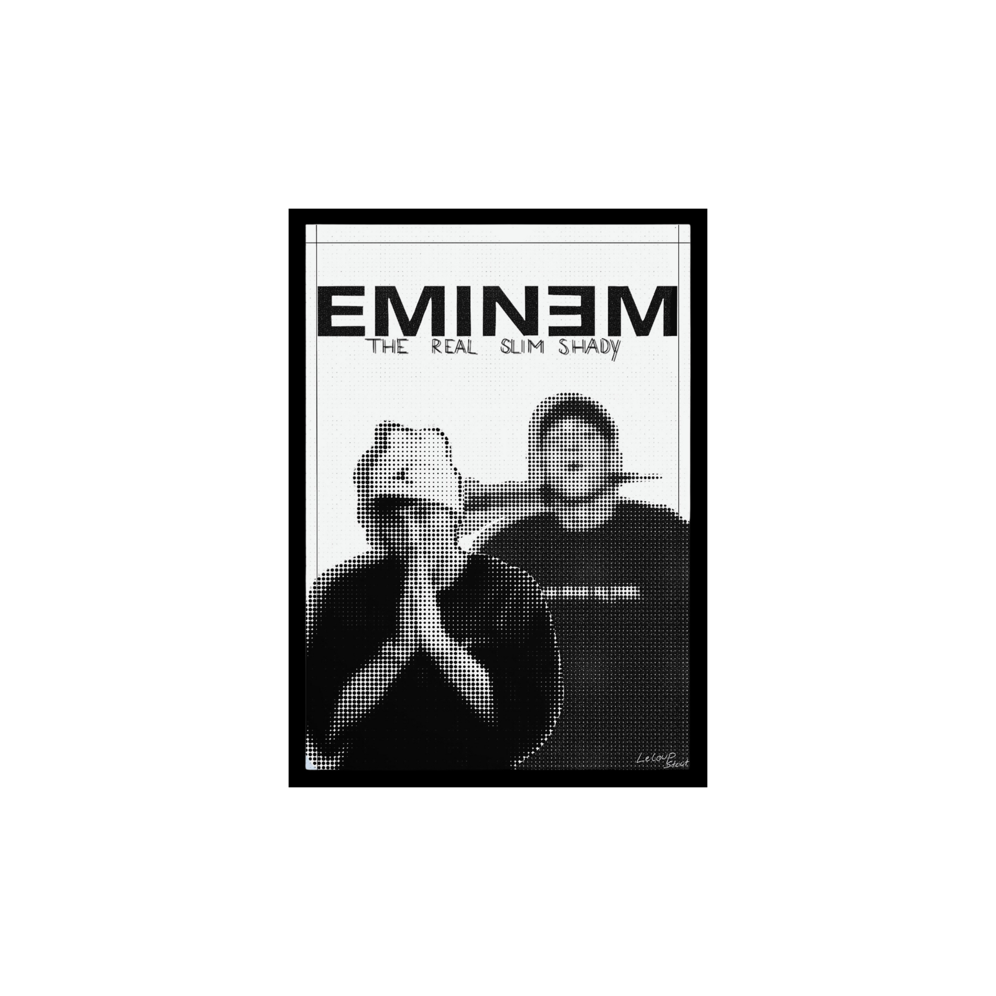 Eminem the real slim shady poster – GhostPost