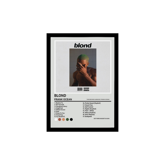 Blond Album Poster