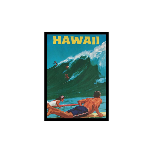 Hawaii surfer poster