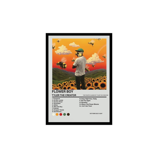 Flower boy Album poster